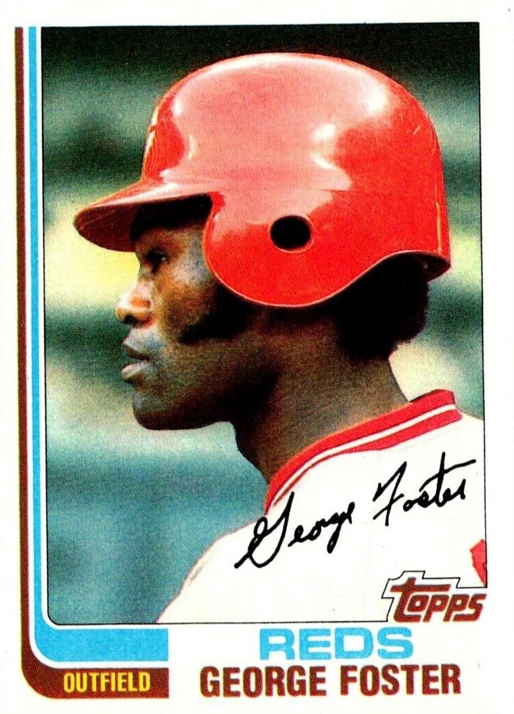 1982 Topps George Foster #700 card