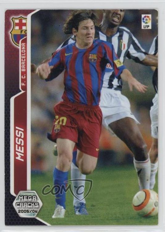 2005 Panini Megacracks Lionel Messi #71BIS card