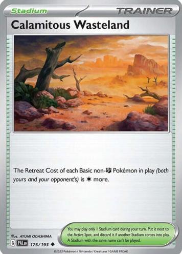 Calamitous Wasteland 2023 Pokemon Scarlet & Violet Paldea Evolved