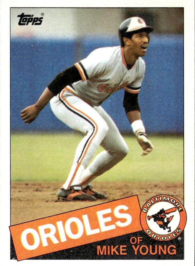 1985 Topps Mike Young #173 card