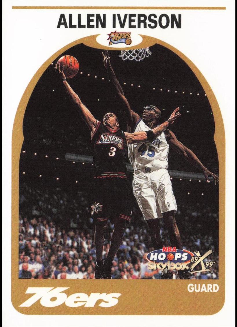 1999 Allen Iverson #62