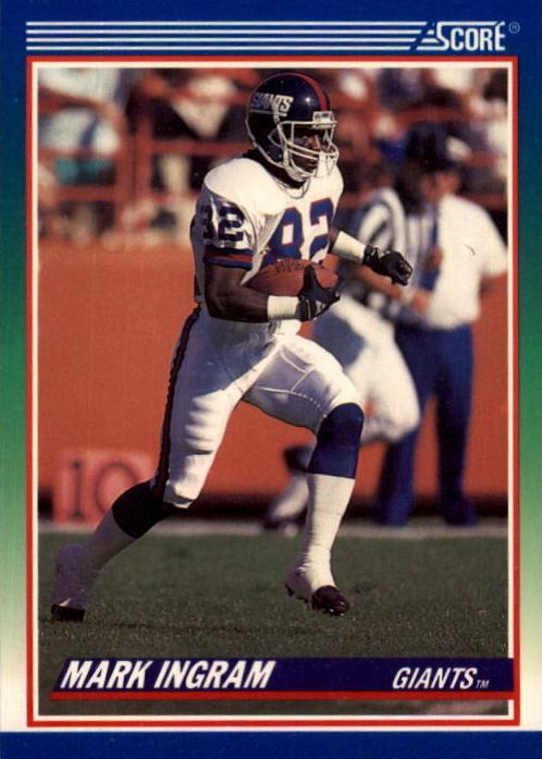 1990 Score Mark Ingram #437 card