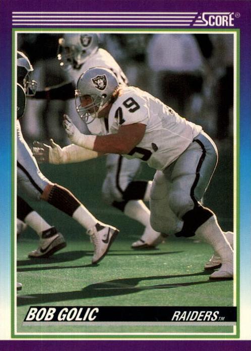 1990 Bob Golic #512