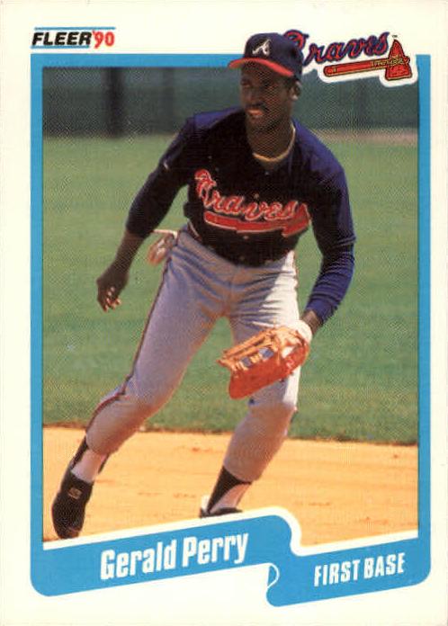 1990 Gerald Perry #592