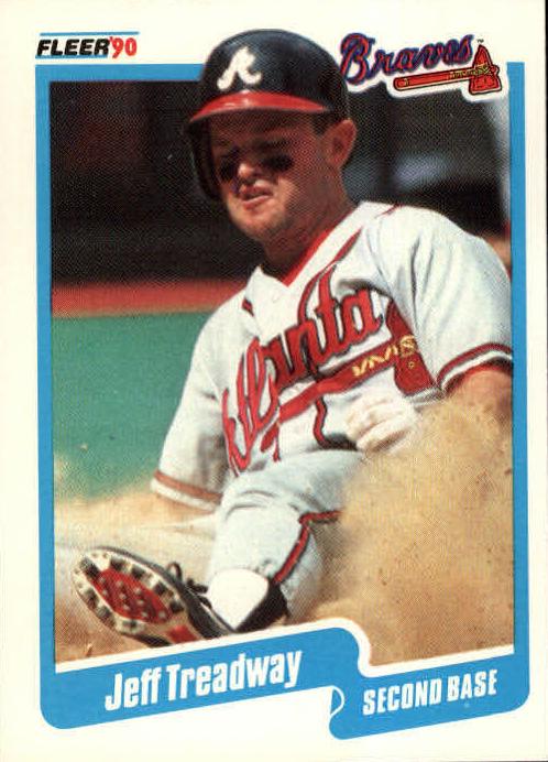 1990 Jeff Treadway #598