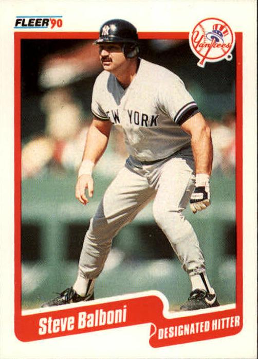 1990 Steve Balboni #436