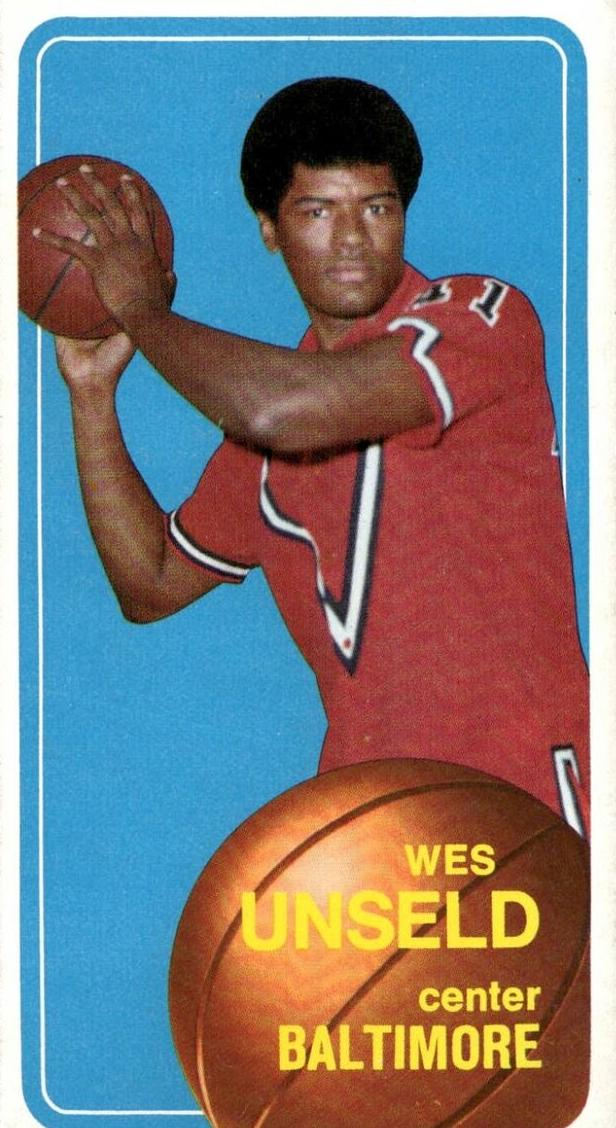 1970 Wes Unseld #72