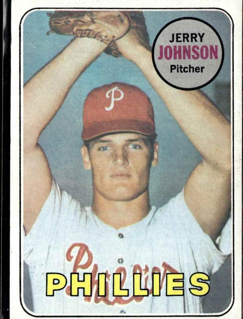 1969 Topps Jerry Johnson #253 card