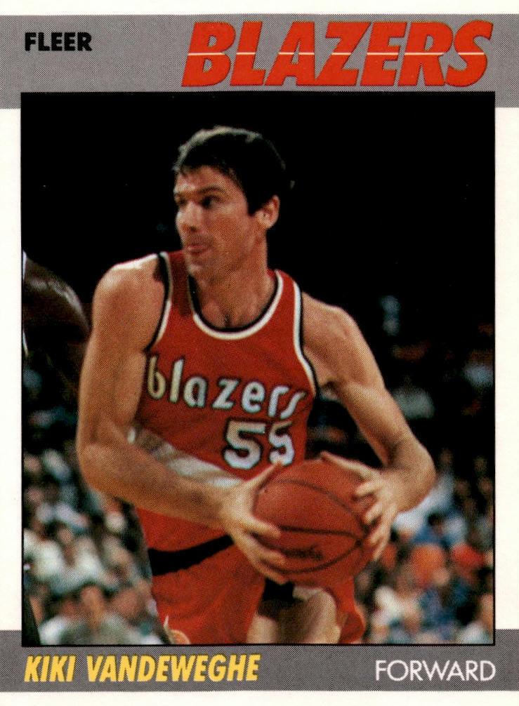 1987 Fleer Kiki Vandeweghe #116 card