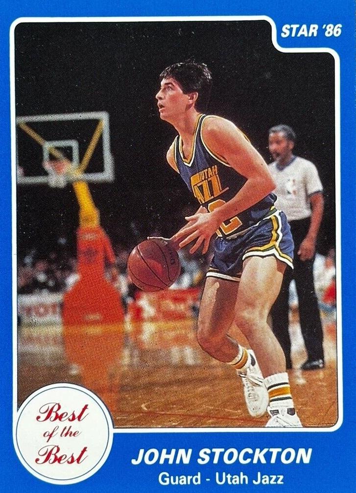 1986 John Stockton #12