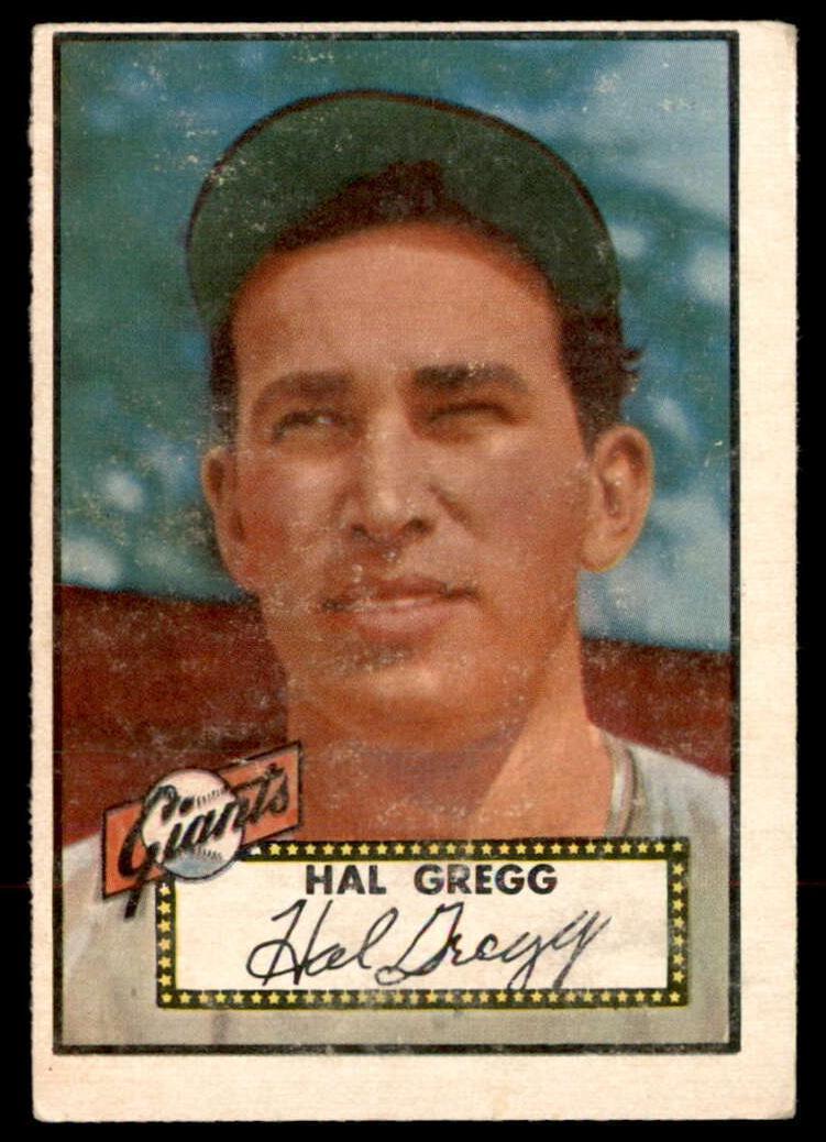 1952 Harold Gregg #318