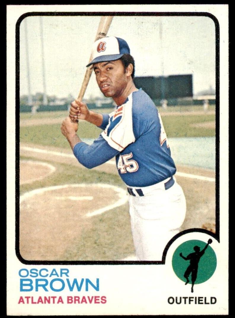 1973 Topps Oscar Brown #312 card