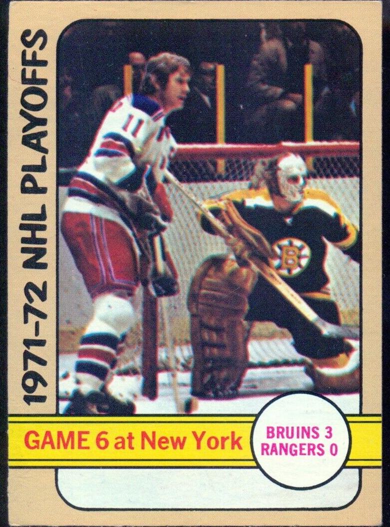 Playoff Game #6 - 1972 Topps Hockey