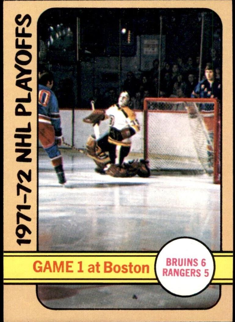 Playoff Game #1 - 1972 Topps Hockey