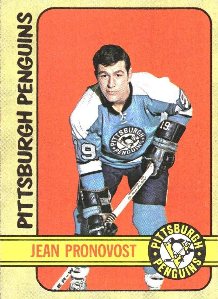 1972 Topps Jean Pronovost #143 card