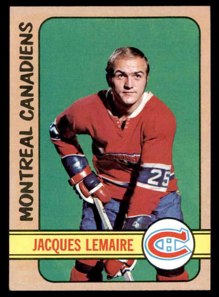 1972 Topps Jacques Lemaire #25 card