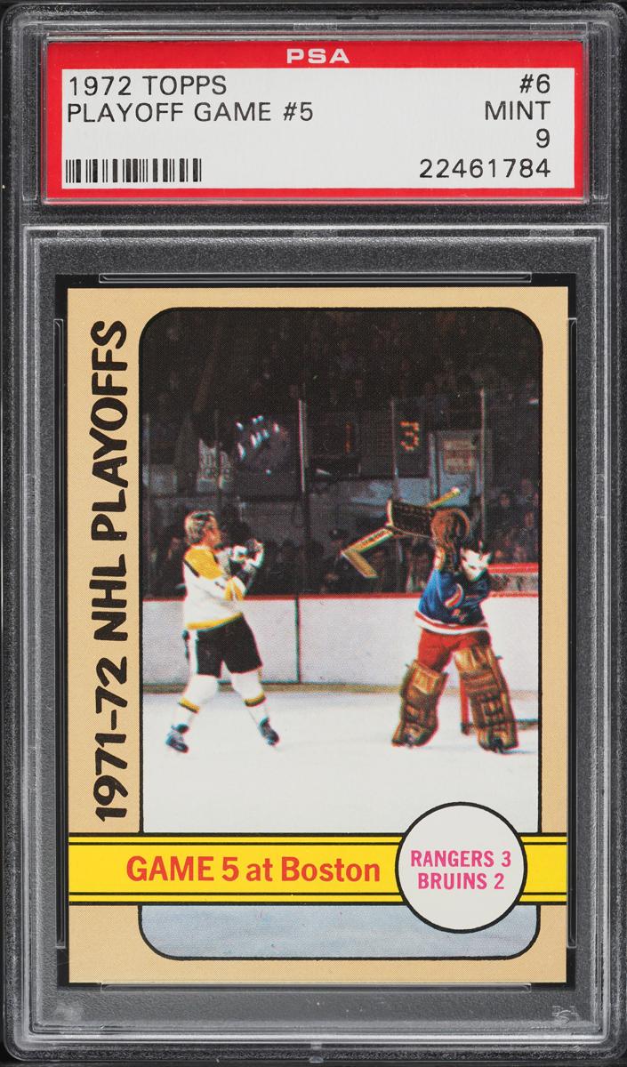 Playoff Game #5 - 1972 Topps Hockey