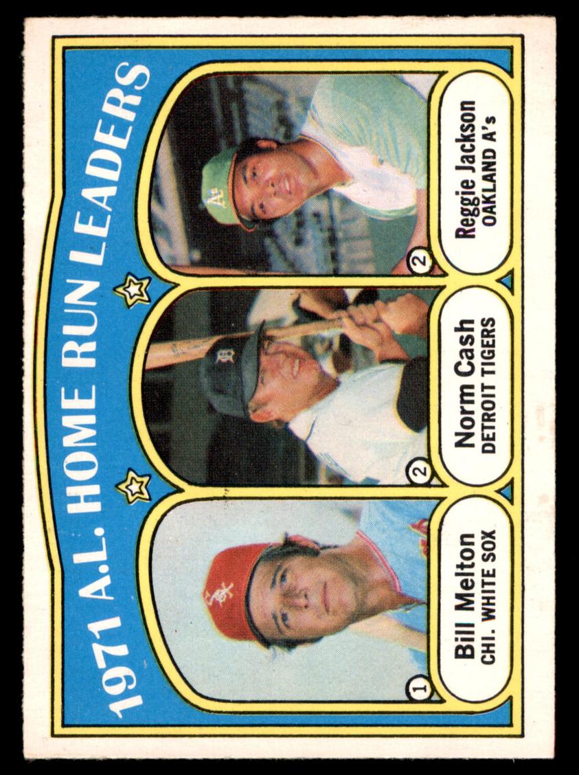 1972 AL Home Run Leaders #90
