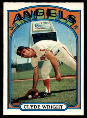 1972 Clyde Wright #55