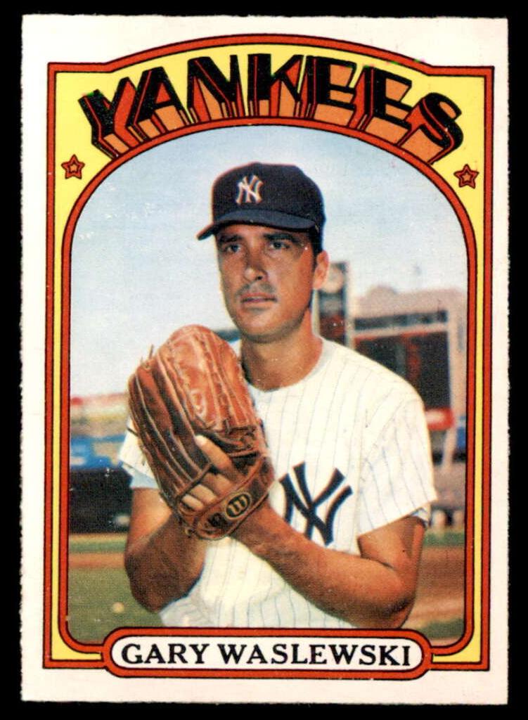 1972 Topps Gary Waslewski #108 card