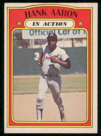 1972 Hank Aaron #300