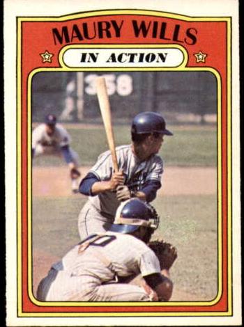 1972 Maury Wills #438