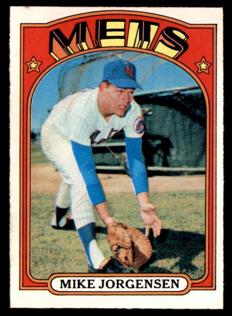 1972 Topps Mike Jorgensen #16 card