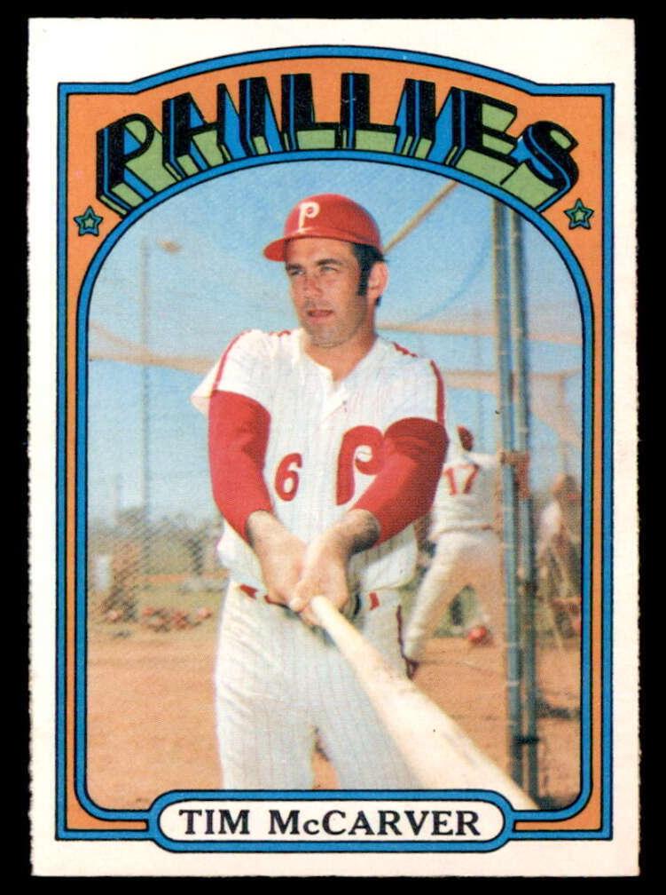 1972 Topps Tim McCarver #139 card