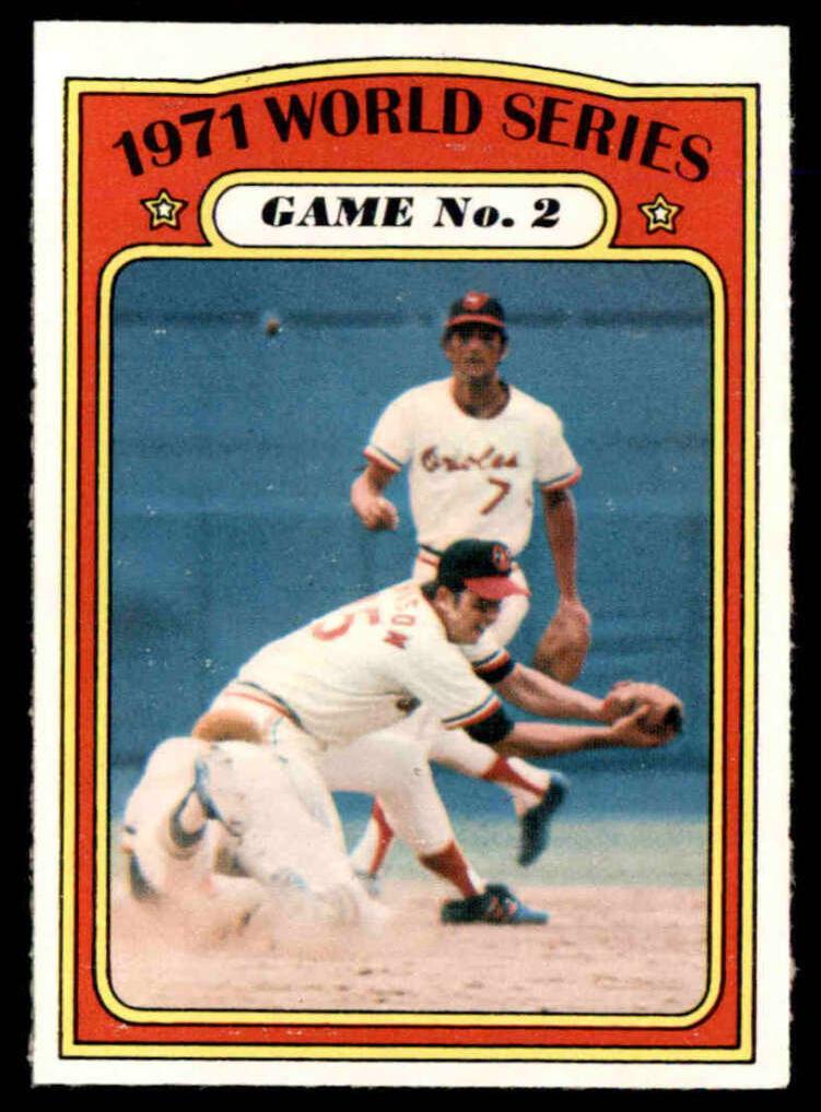 1972 World Series Game 2 #224