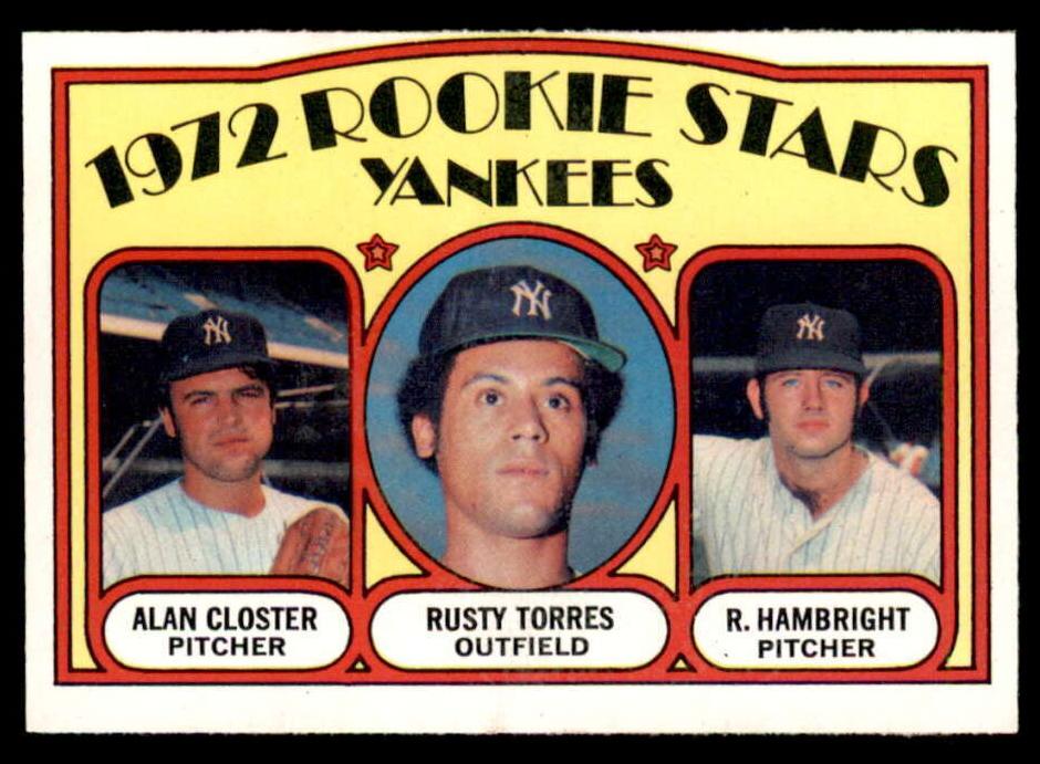 1972 Yankees Rookies #124