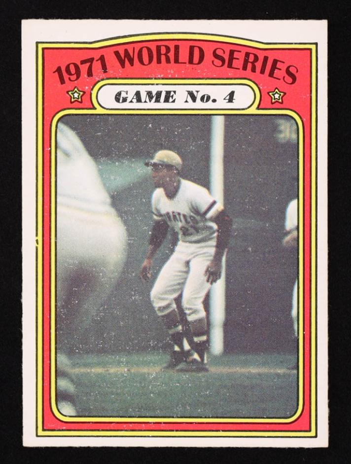 1972 World Series Game 4 #226