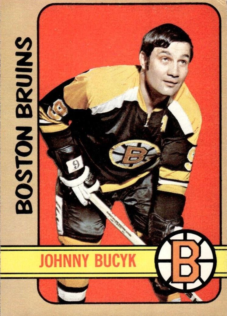 1972 O-Pee-Chee Johnny Bucyk #1 card