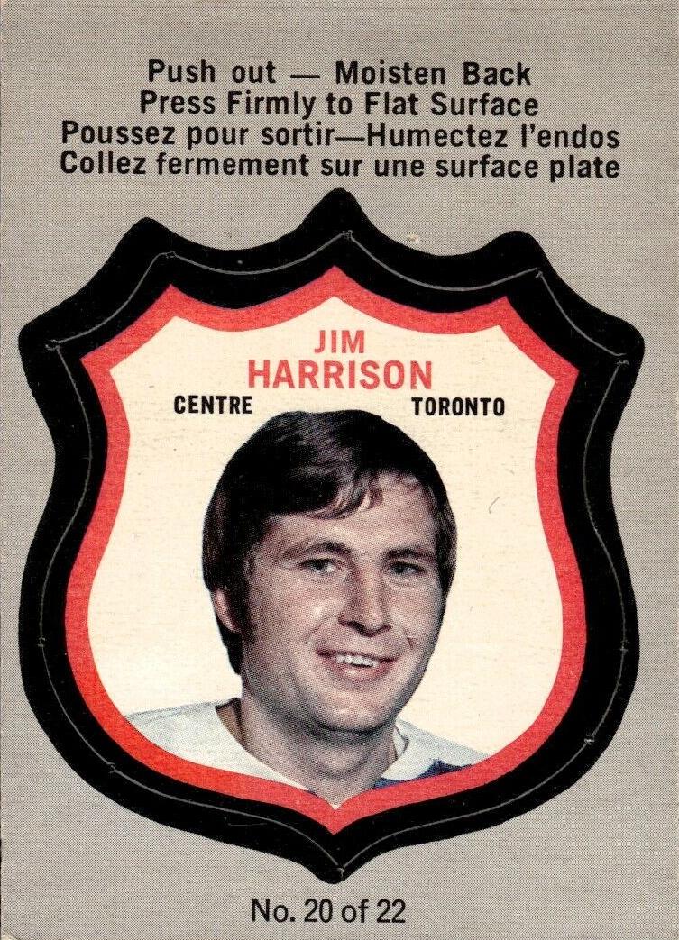 1972 Jim Harrison #20