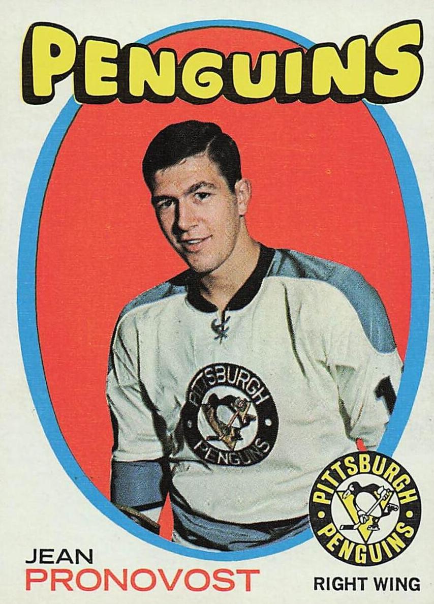 1971 Topps Jean Pronovost #118 card