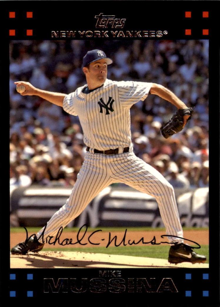 2007 Topps Mike Mussina #452 card