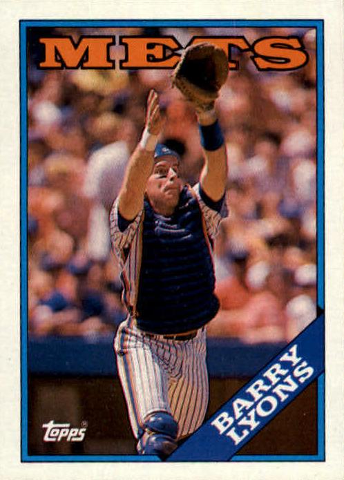 1988 Topps Barry Lyons #633 card