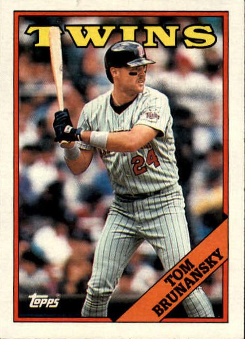 1988 Topps Tom Brunansky #375 card