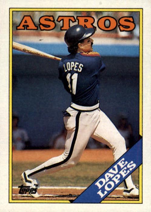 1988 Topps Dave Lopes #226 card