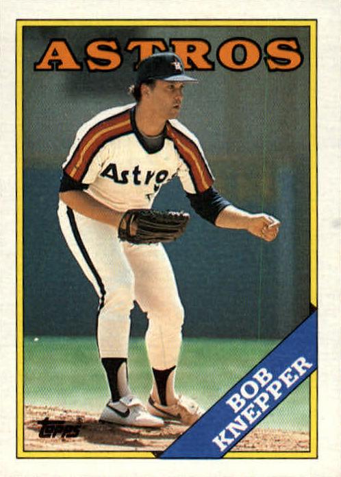 1988 Topps Bob Knepper #151 card