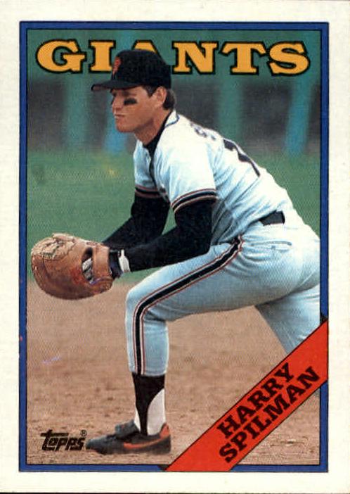 1988 Topps Harry Spilman #217 card