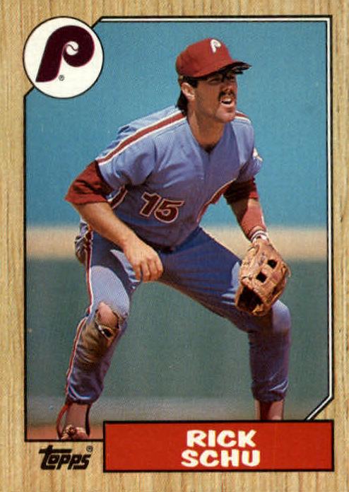 1987 Rick Schu #209