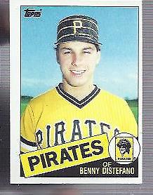 1985 Topps Benny Distefano #162 card