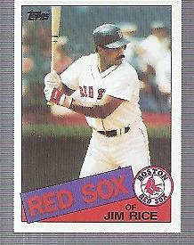 1985 Topps Mini Jim Rice #150 card