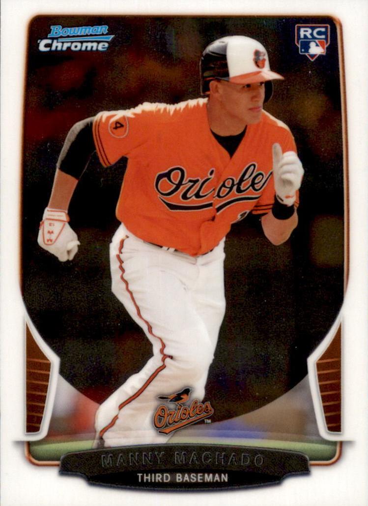 2013 Manny Machado [Chrome] #4