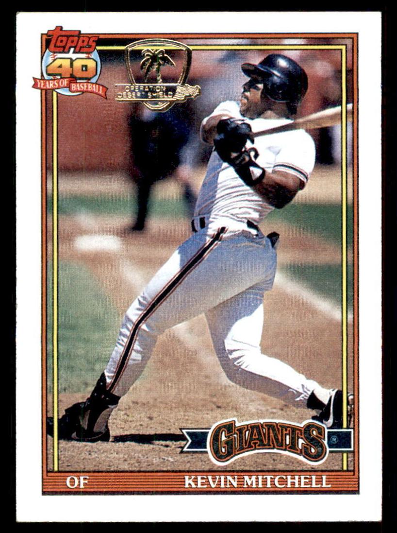 1991 Kevin Mitchell #40