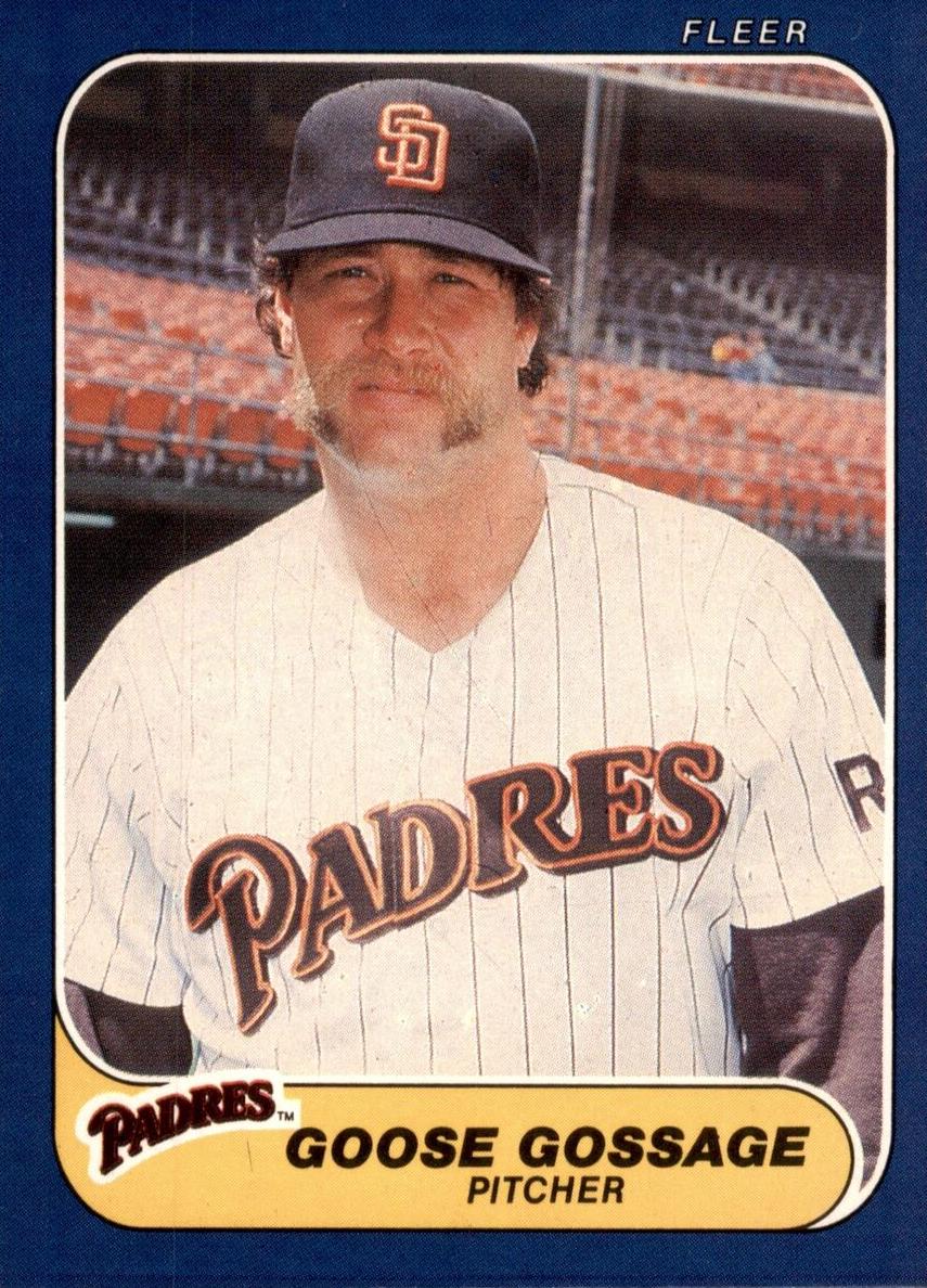 1986 Goose Gossage #322