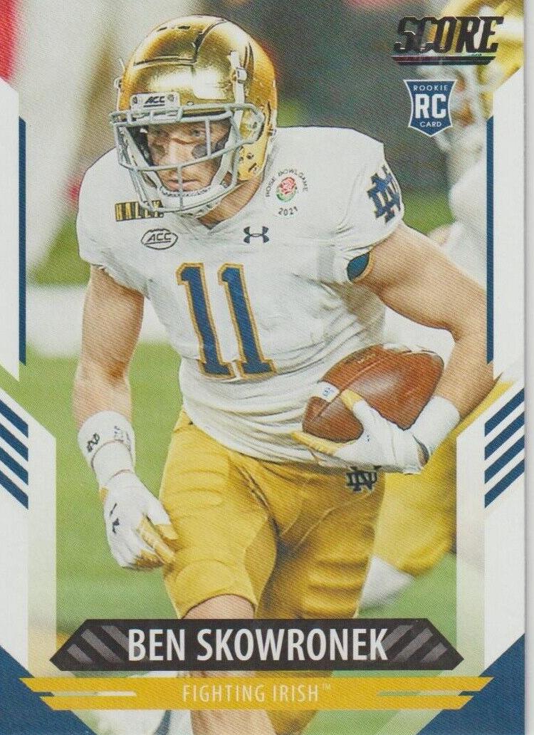 2021 Panini Score Ben Skowronek #333 card