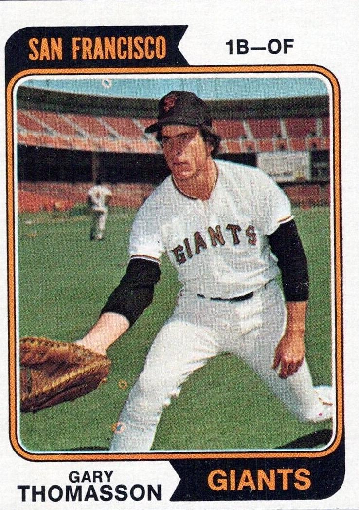 1974 Gary Thomasson #18