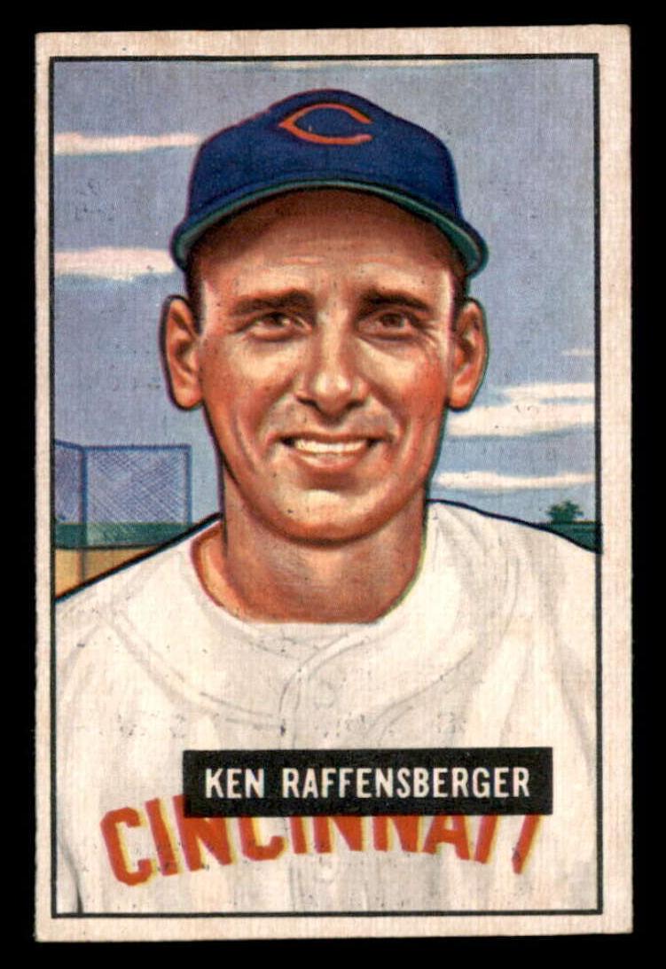 1951 Bowman Ken Raffensberger #48 card