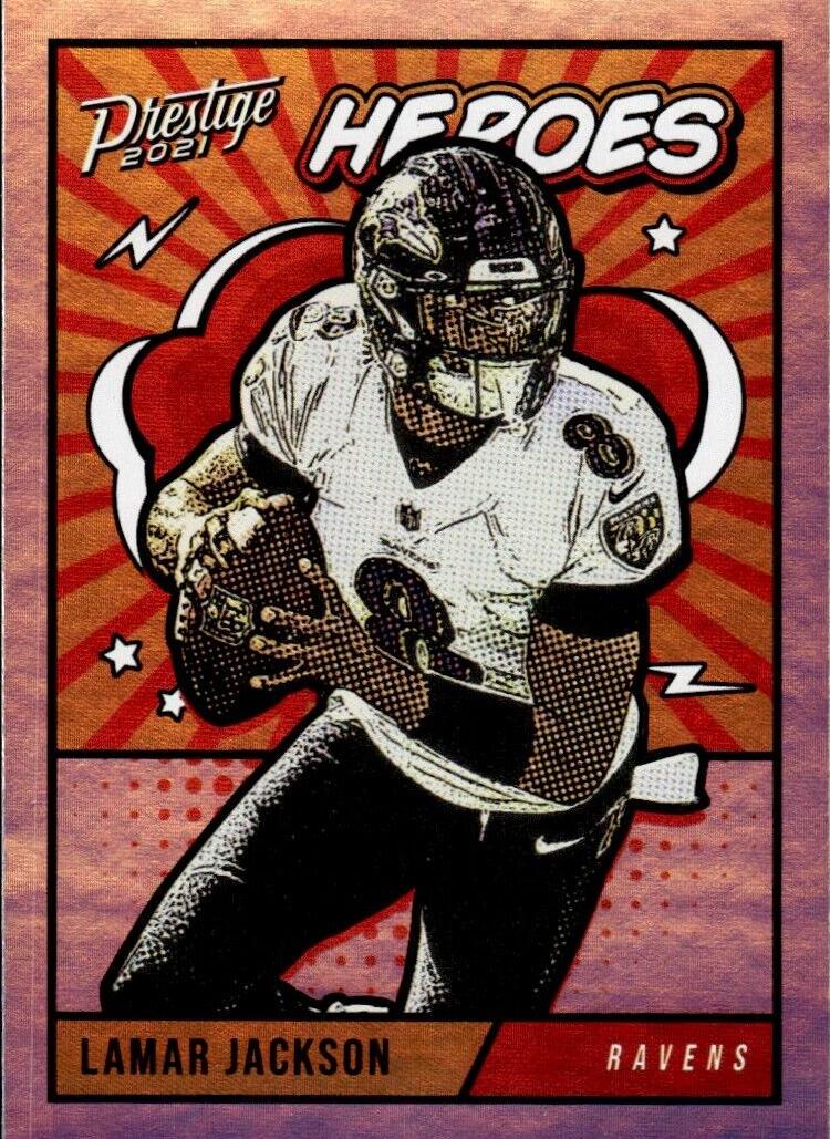 2021 Lamar Jackson #HE-2